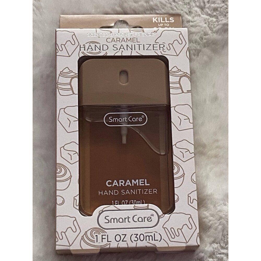 Smart Care Scented Hand Sanitizer Spray 1 Fl Oz Caramel Hydrating NEW